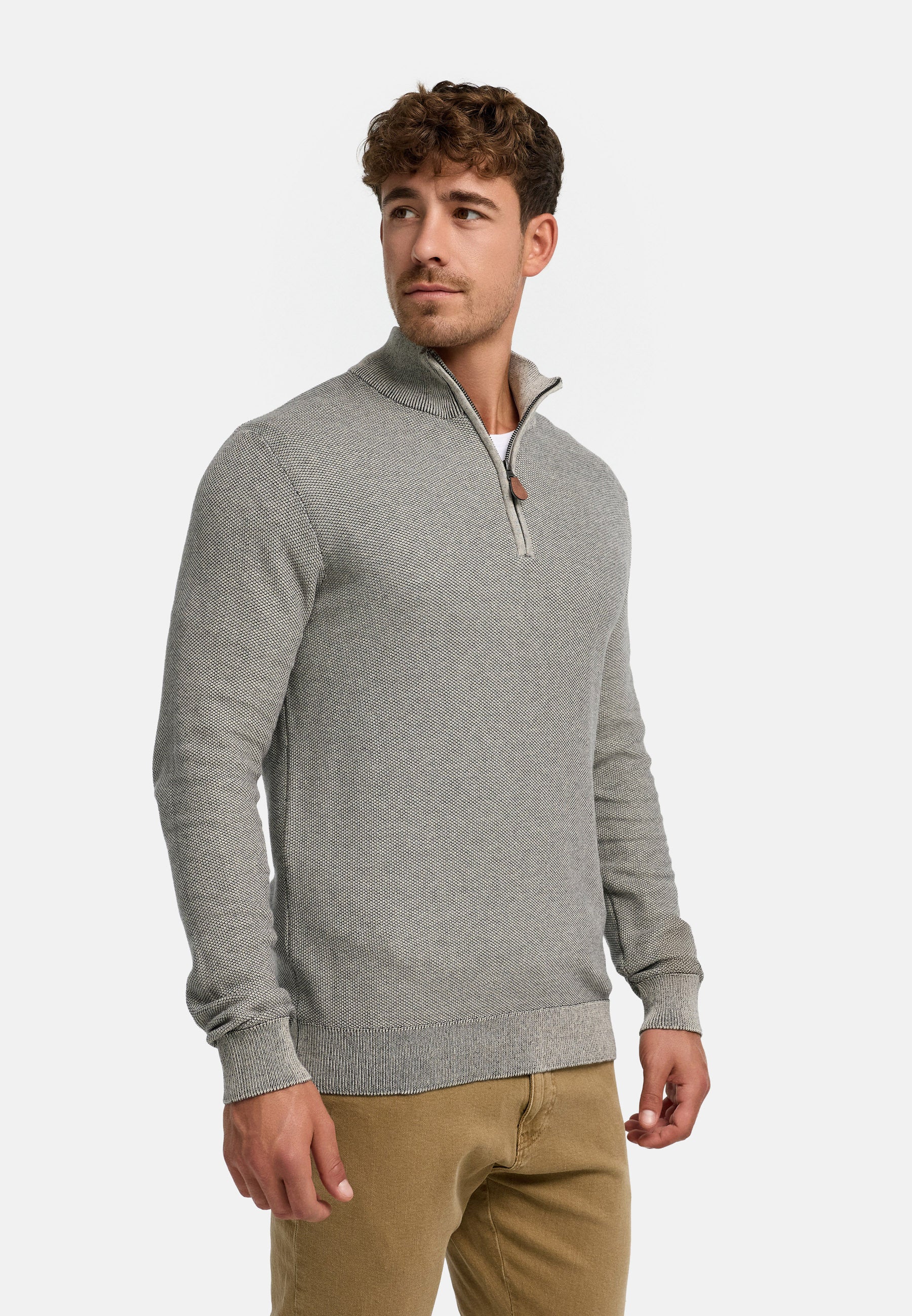 Strickpullover INJexi Half Zip Produktbild