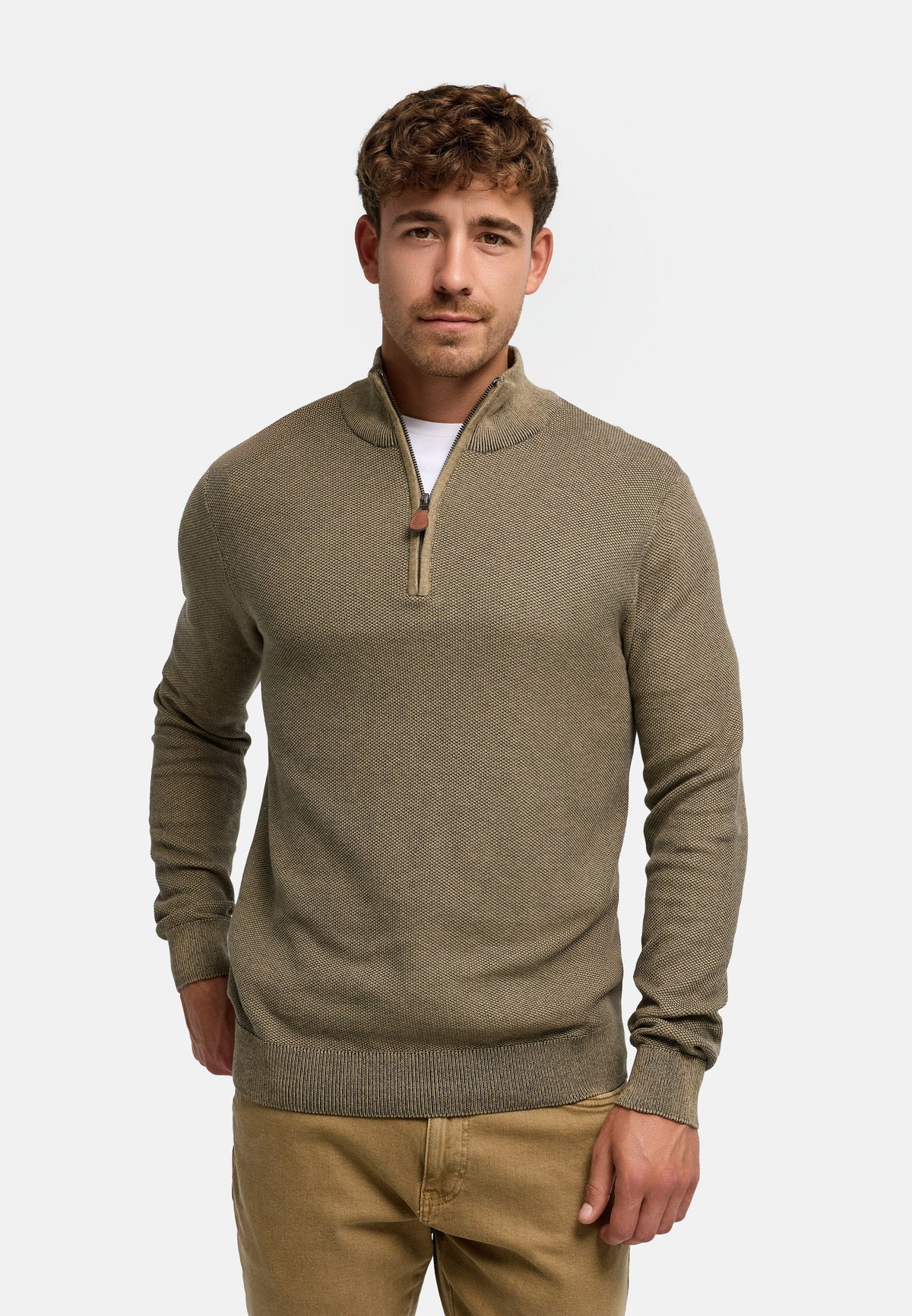 Strickpullover INJexi Half Zip Produktbild