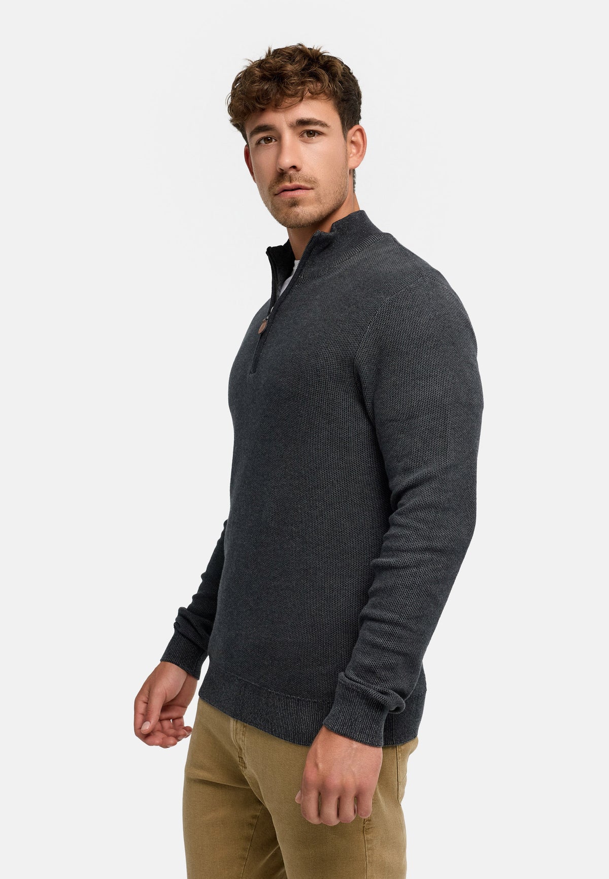 Strickpullover INJexi Half Zip Produktbild