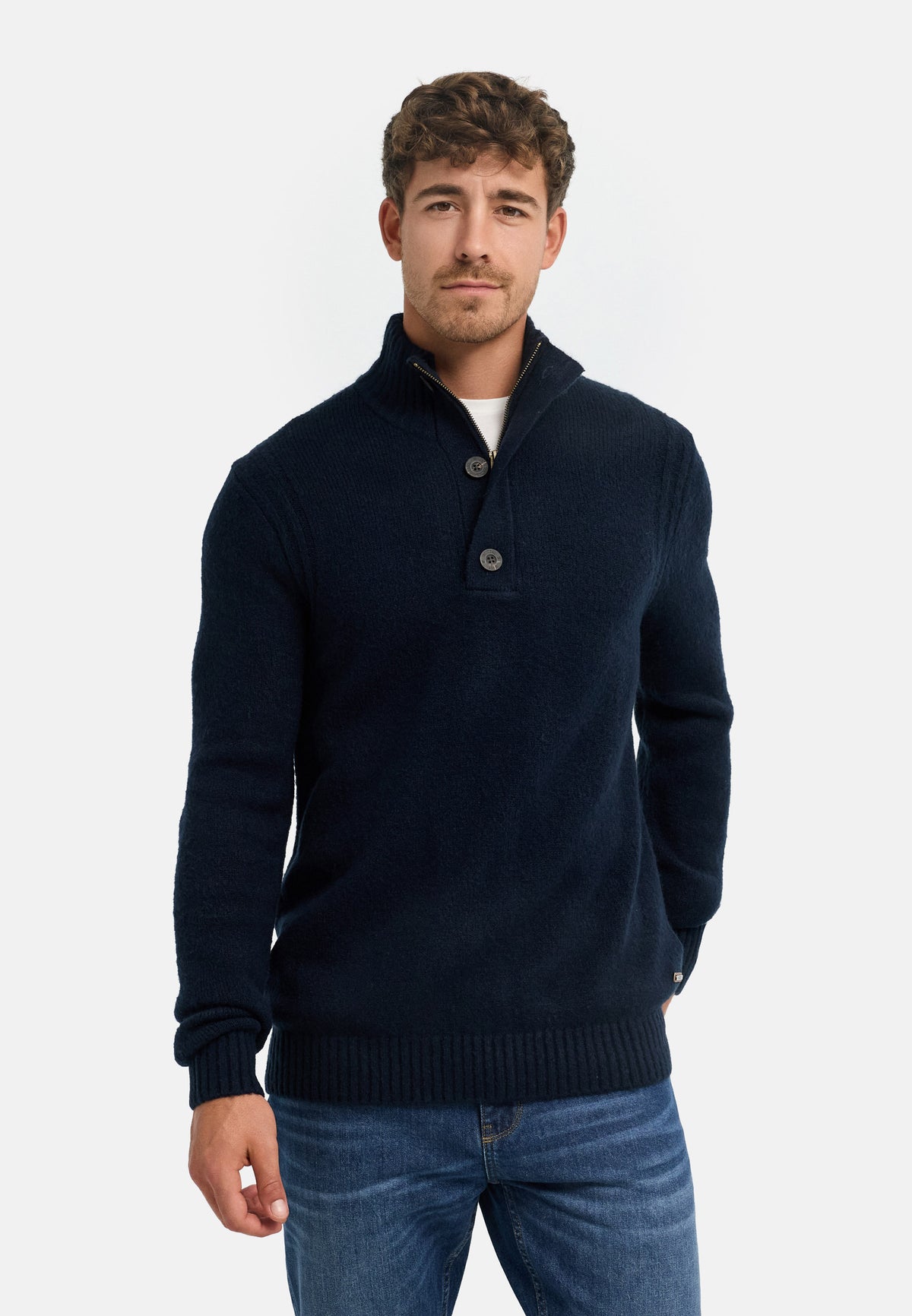 Strickpullover INVest Half placket Produktbild