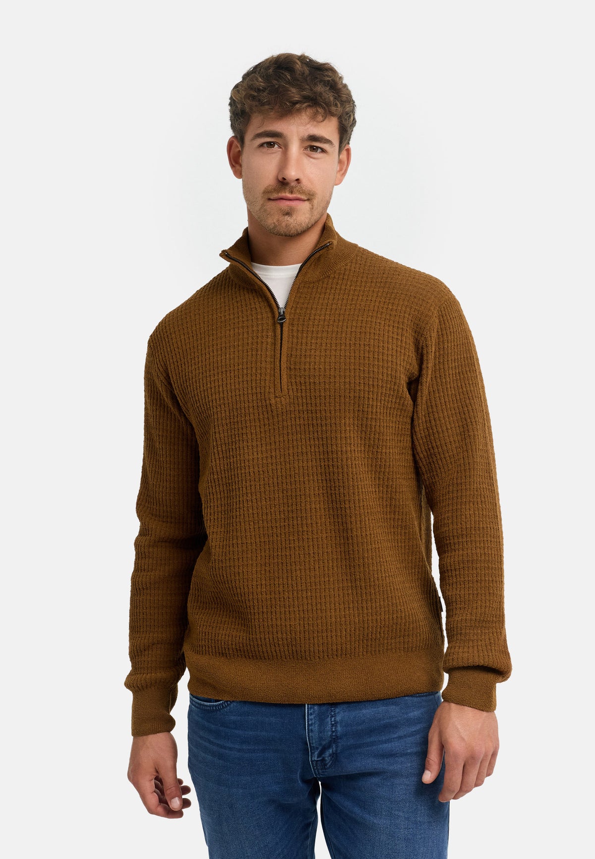 Strickpullover INNoris 1/2 Zip Produktbild