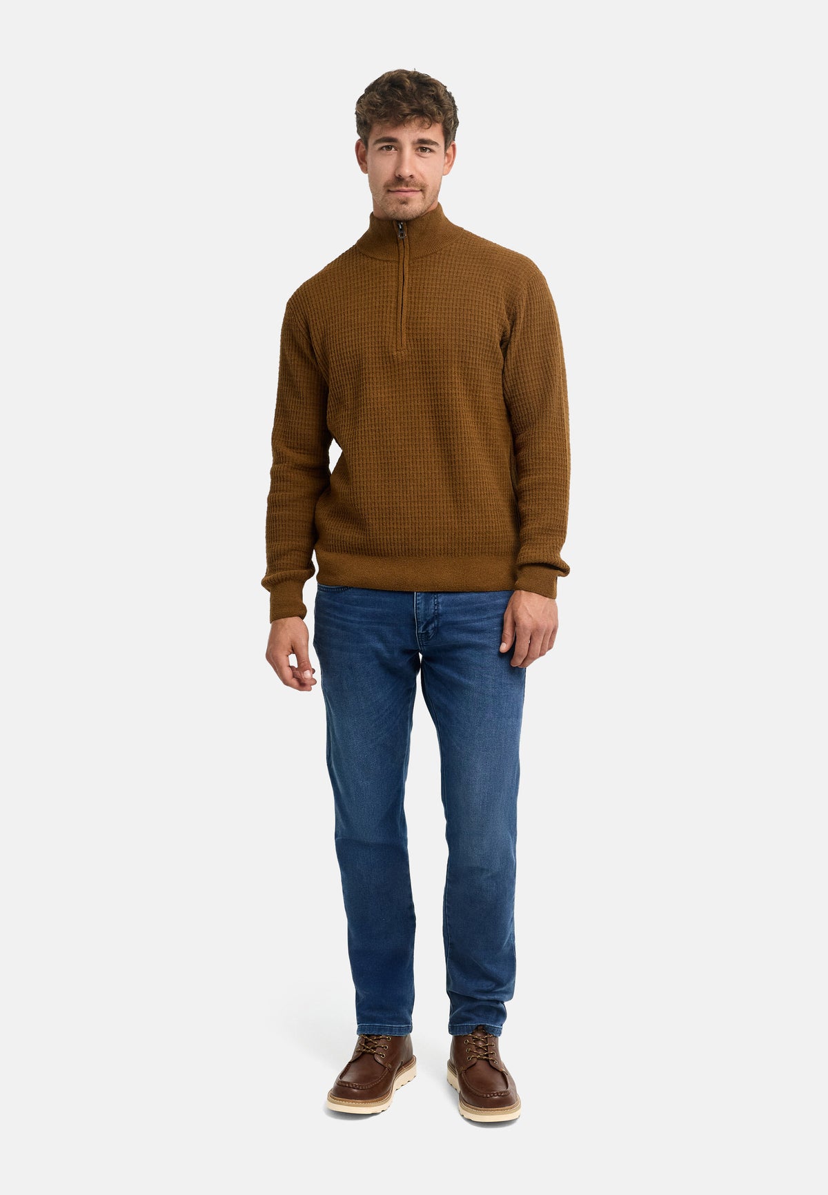 Strickpullover INNoris 1/2 Zip Produktbild
