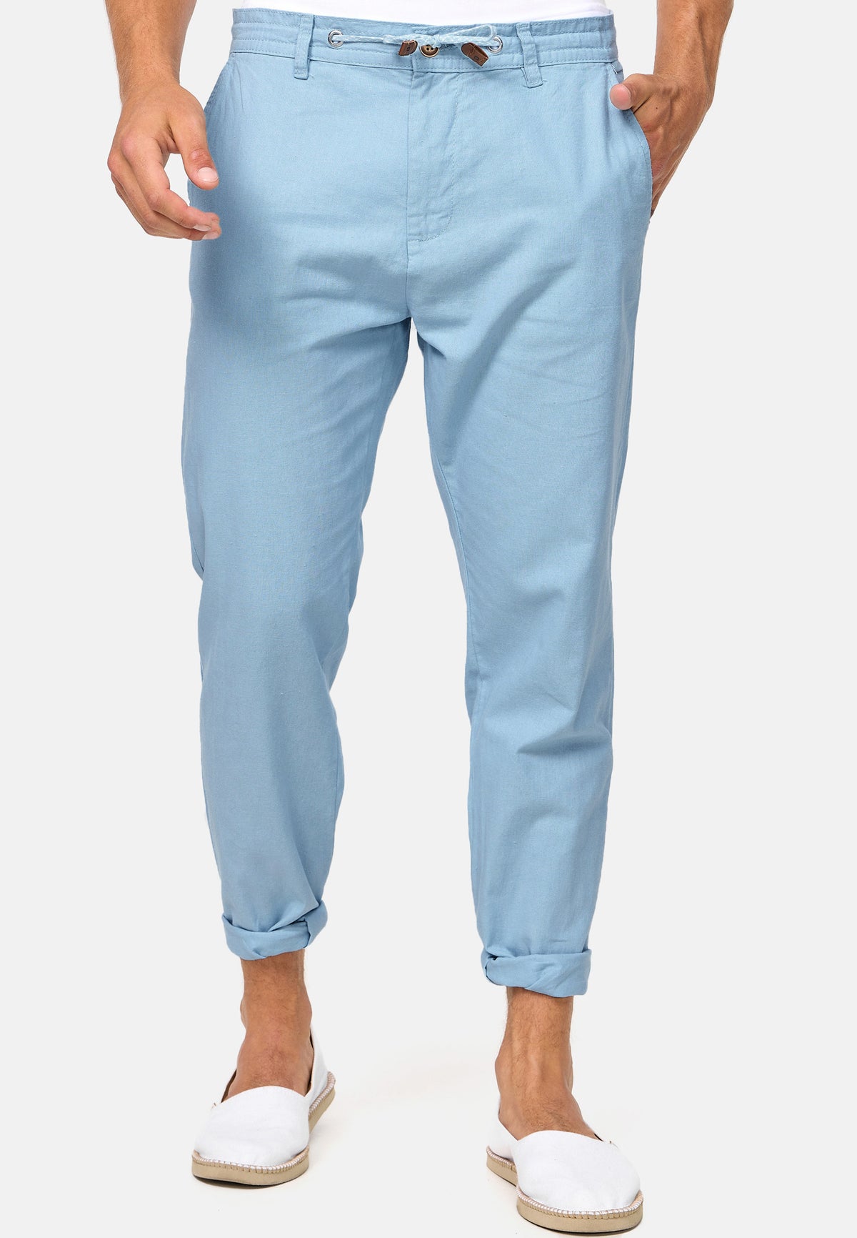 Pantalon en lin Veneto