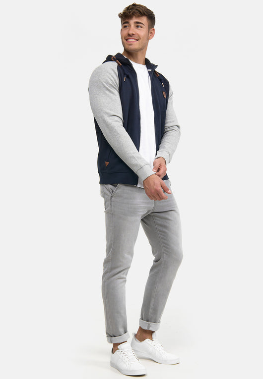 Indicode Men's Arbutus Hooded Sweat Jacket