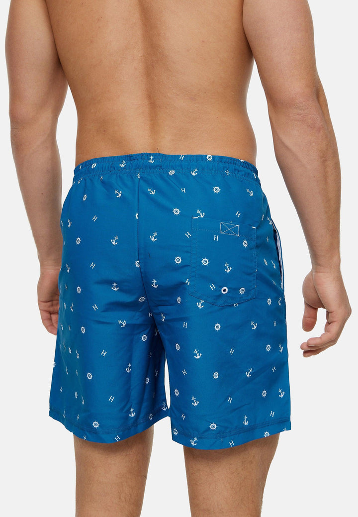 Indicode Herren Maya Badeshorts mit 3 Taschen und Tunnelzug - INDICODE