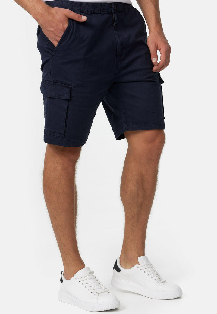 Indicode Herren Kinnaird Chino Cargo Shorts mit 6 Taschen aus 98% Baumwolle - INDICODE