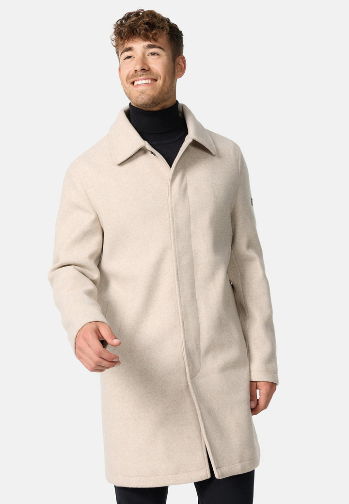 Indicode Herren INGrandrim Mantel mit Umschlagkragen - INDICODE