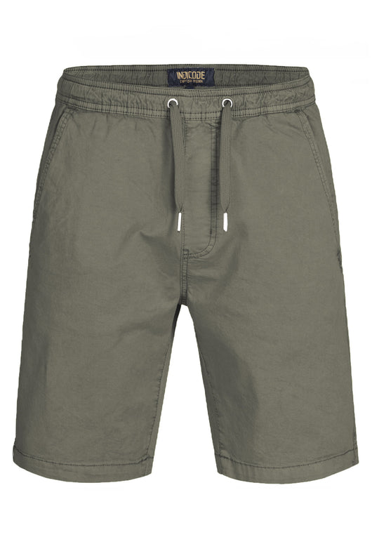 Indicode Men's 98% Cotton Kelowna 4 Pocket Chino Shorts with Drawstring Cord