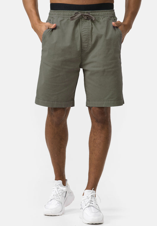 Indicode Men's 98% Cotton Kelowna 4 Pocket Chino Shorts with Drawstring Cord
