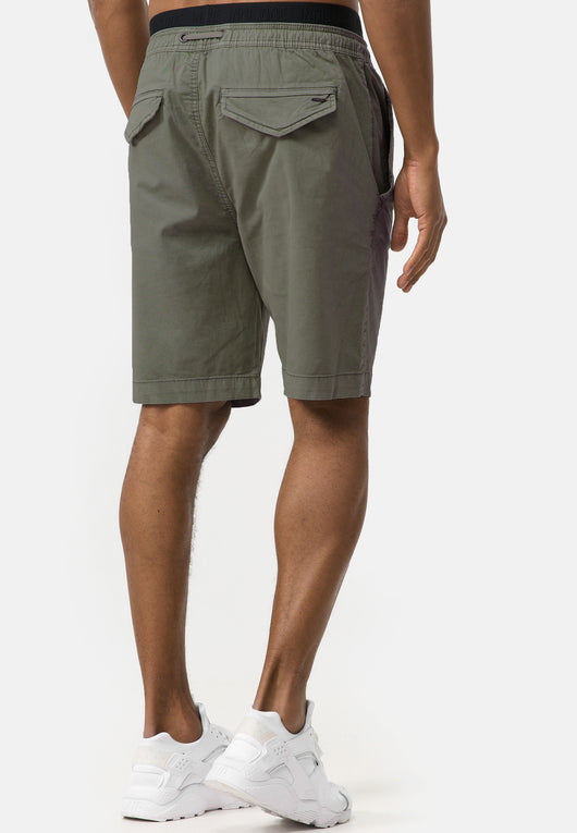 Indicode Men's 98% Cotton Kelowna 4 Pocket Chino Shorts with Drawstring Cord