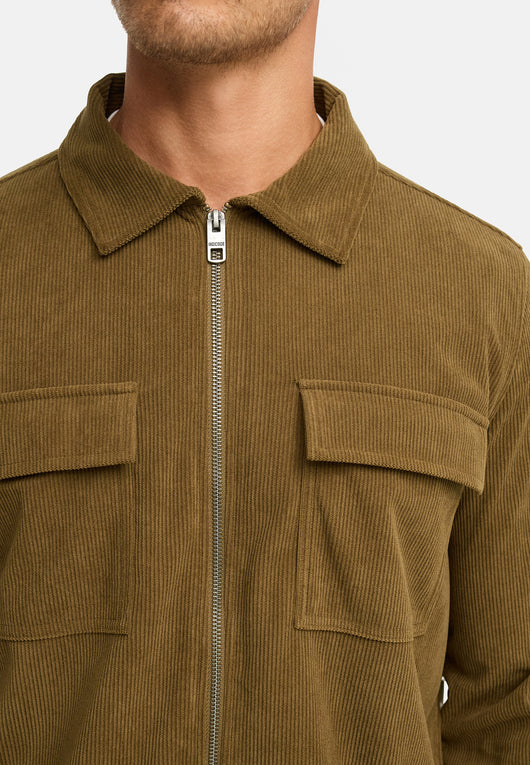 Hemd Langarm INNemoto Zip Shirt