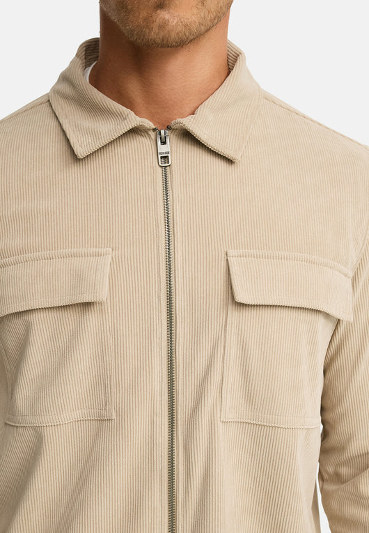 Hemd Langarm INNemoto Zip Shirt