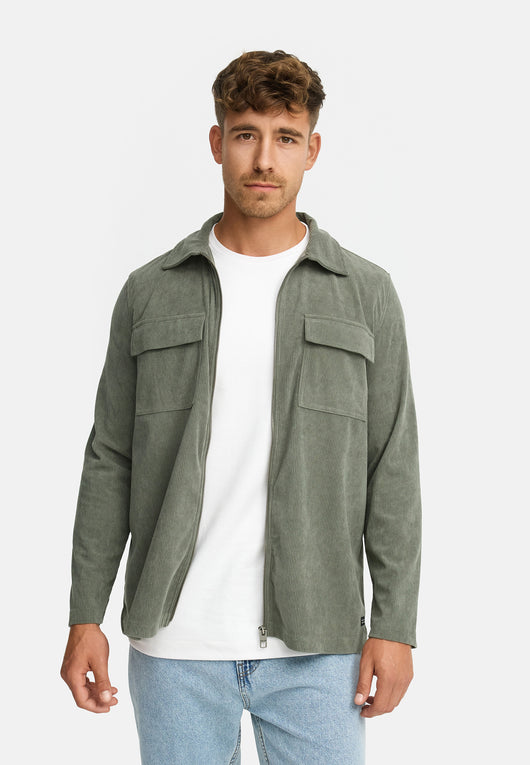 Hemd Langarm INNemoto Zip Shirt