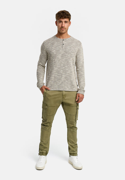 Indicode Men's Alex 6 Pocket Cotton Cargo Pants