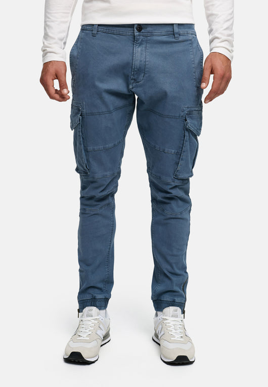 Indicode Men's Alex 6 Pocket Cotton Cargo Pants