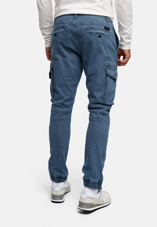 Indicode Men's Alex 6 Pocket Cotton Cargo Pants