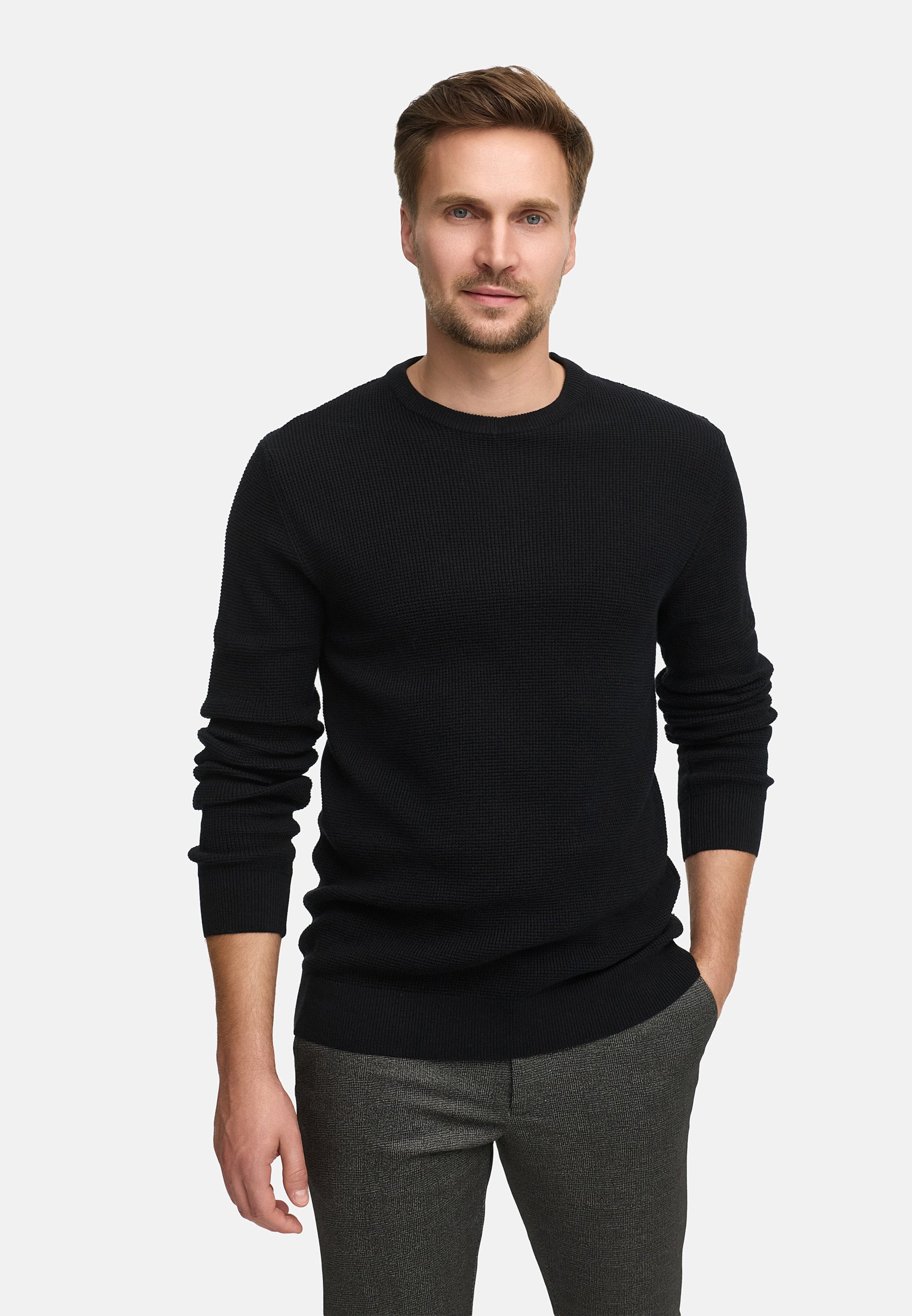 Strickpullover JFTristan crew neck knit Produktbild