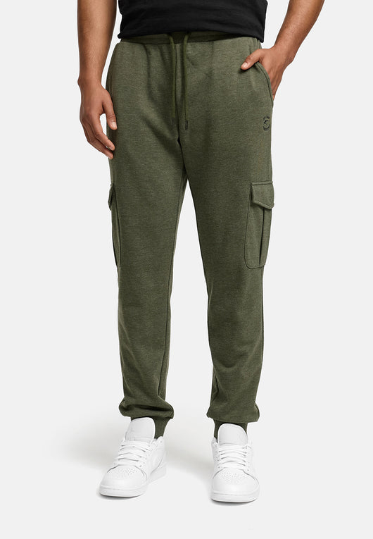 Indicode Men's Bendner Cargo Joggers made from 60% cotton