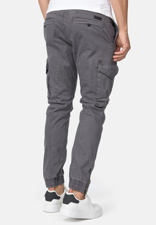 Indicode Men's Alex 6 Pocket Cotton Cargo Pants