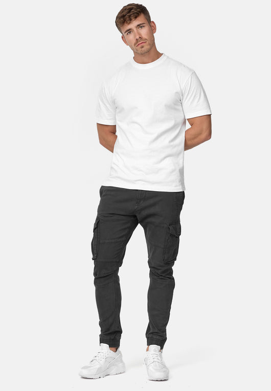 Indicode Men's Alex 6 Pocket Cotton Cargo Pants