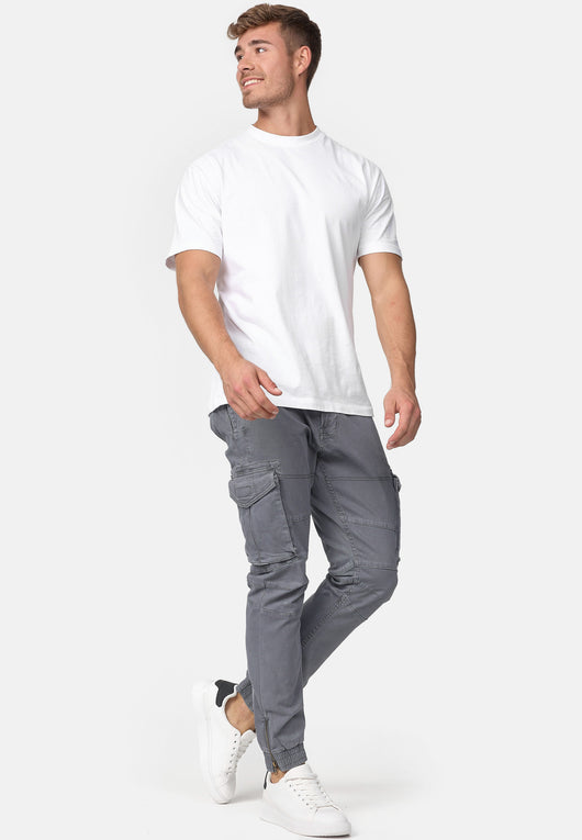 Indicode Men's Alex 6 Pocket Cotton Cargo Pants