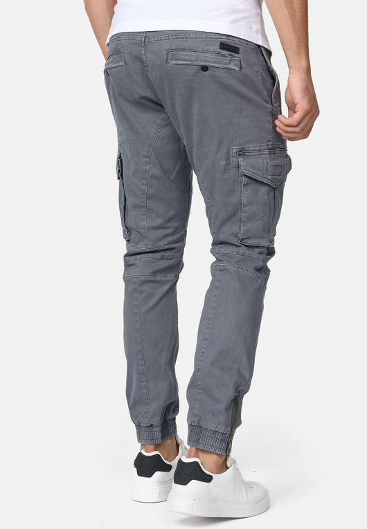 Indicode Men's Alex 6 Pocket Cotton Cargo Pants