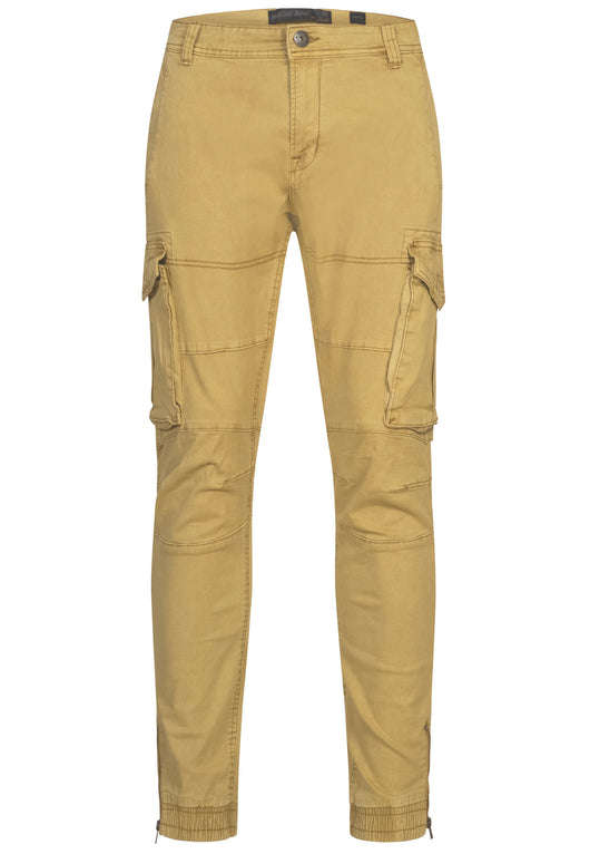 Indicode Men's Alex 6 Pocket Cotton Cargo Pants