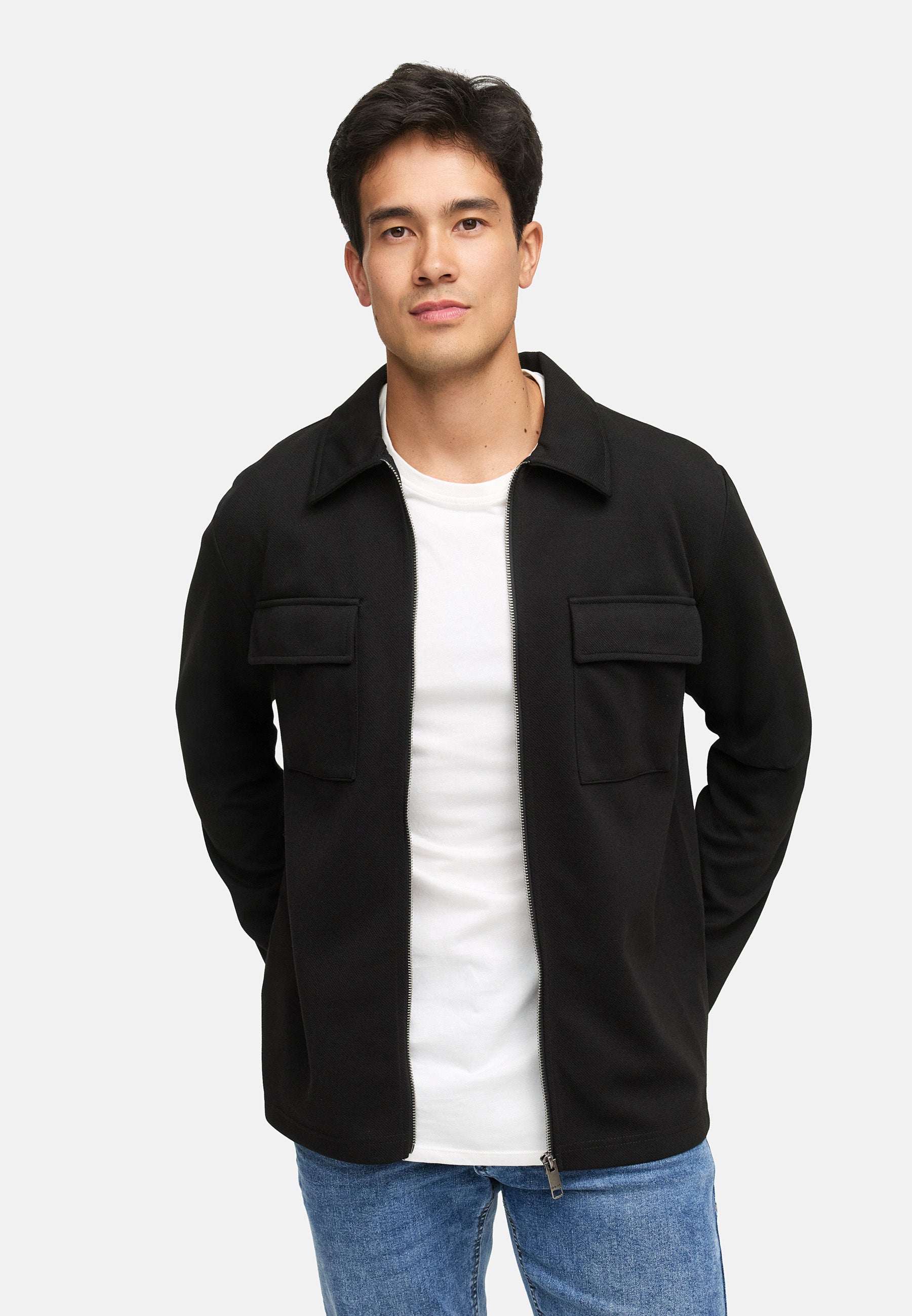 Hemd Langarm INNezzo Zip Shirt Produktbild
