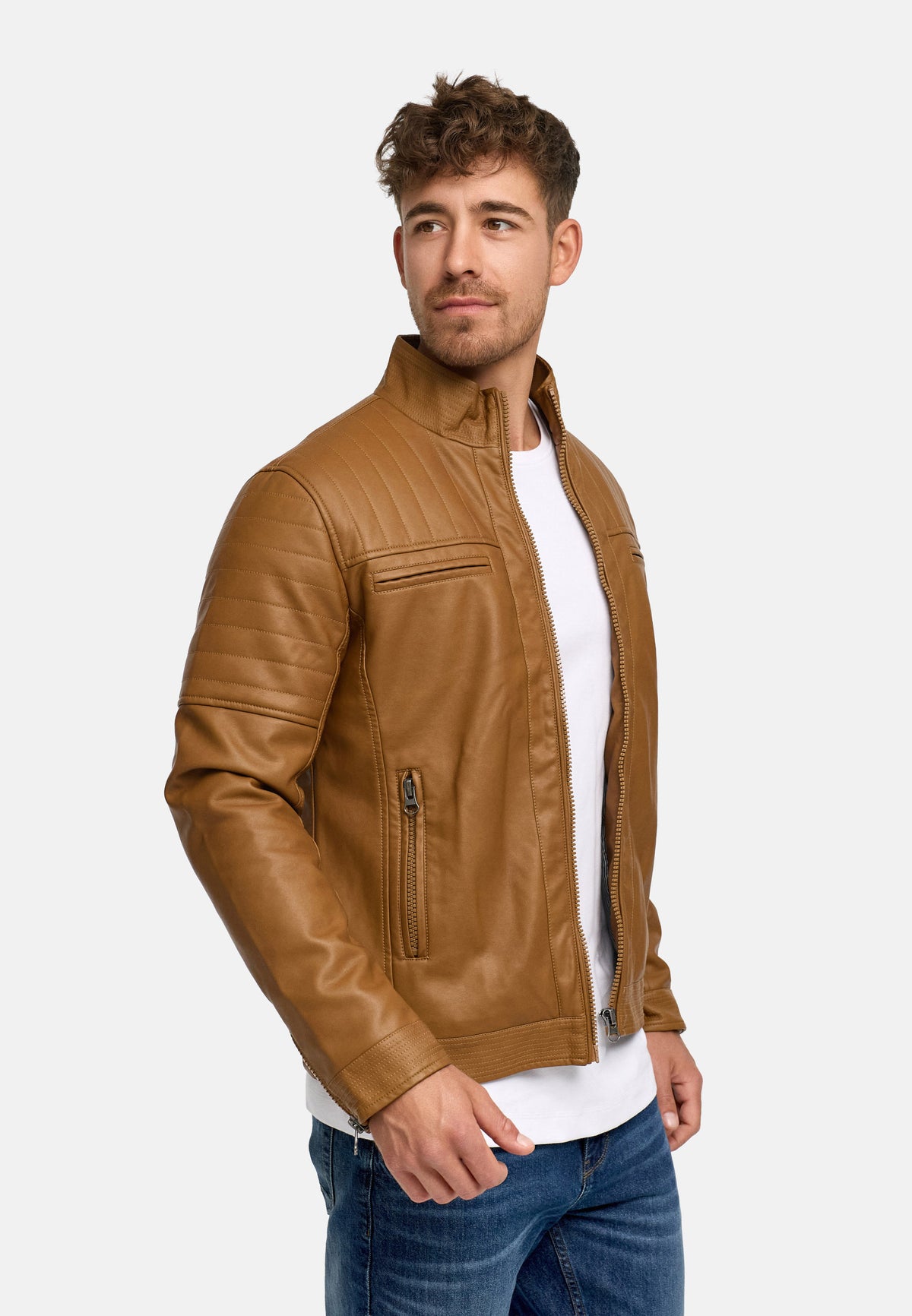 Kunstlederjacke Brook Produktbild