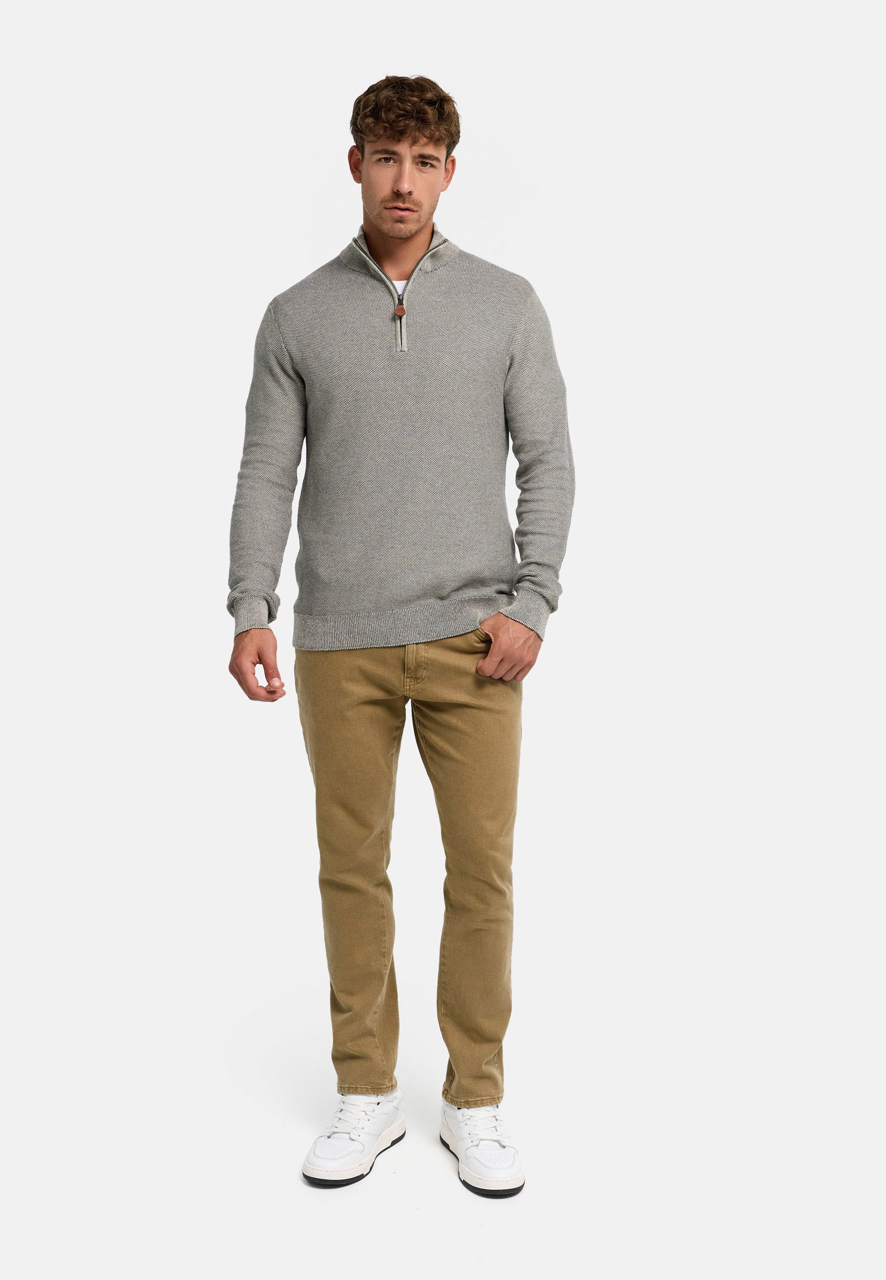 Strickpullover INJexi Half Zip Produktbild