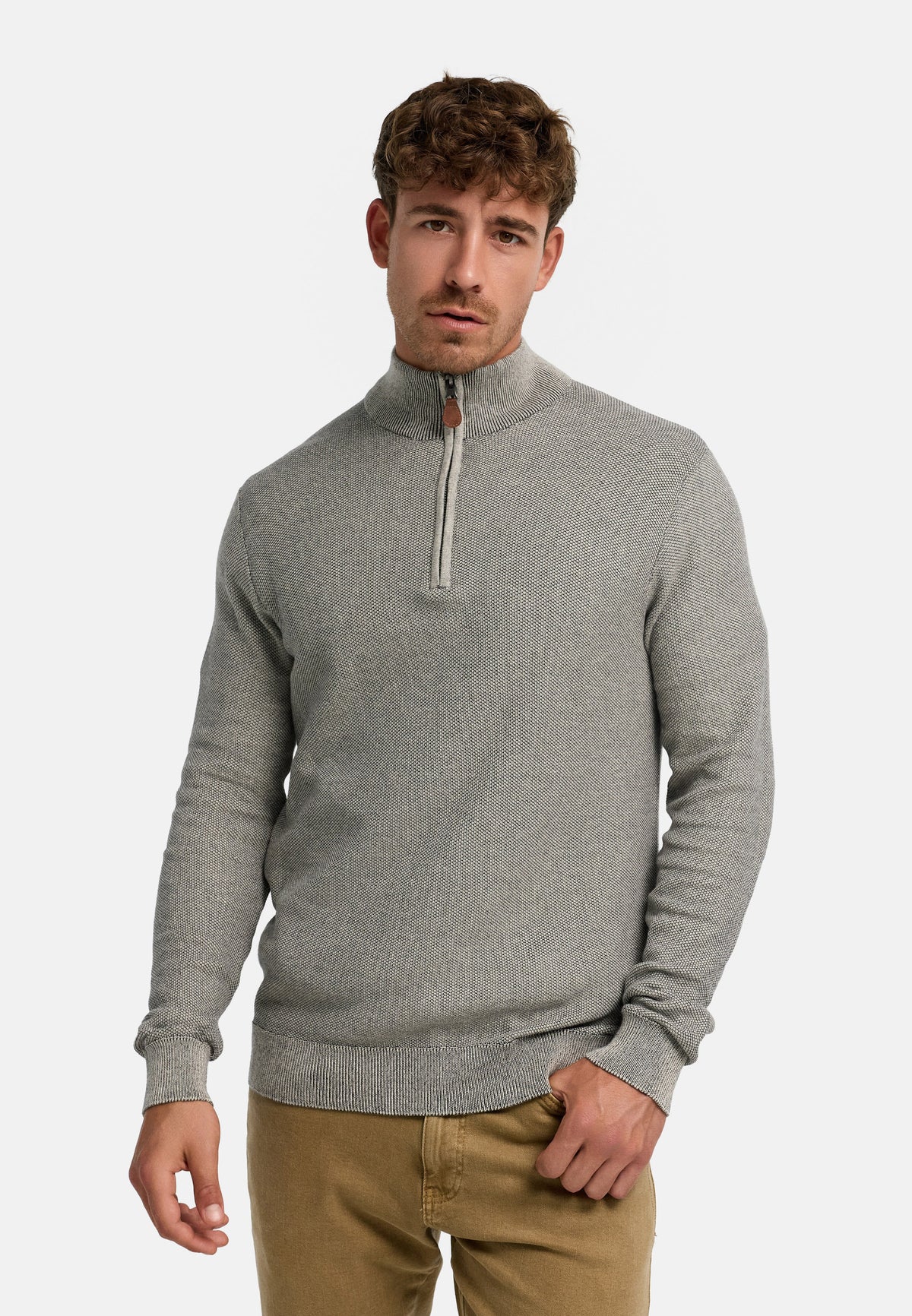 Strickpullover INJexi Half Zip Produktbild