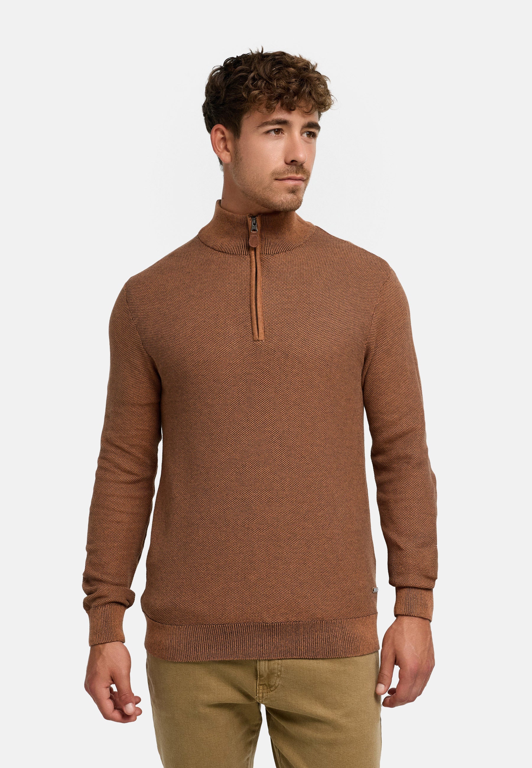 Strickpullover INJexi Half Zip Produktbild