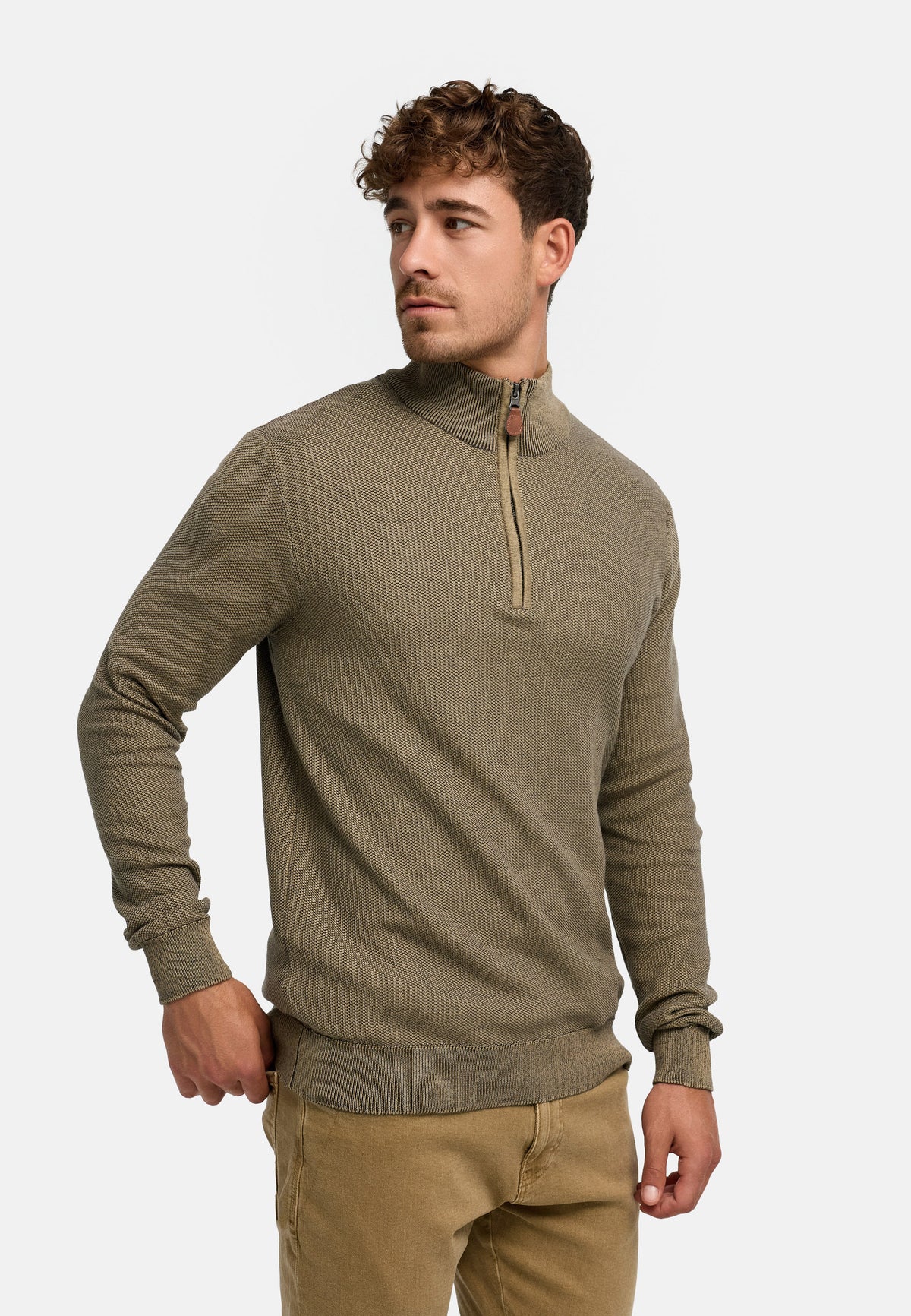 Strickpullover INJexi Half Zip Produktbild