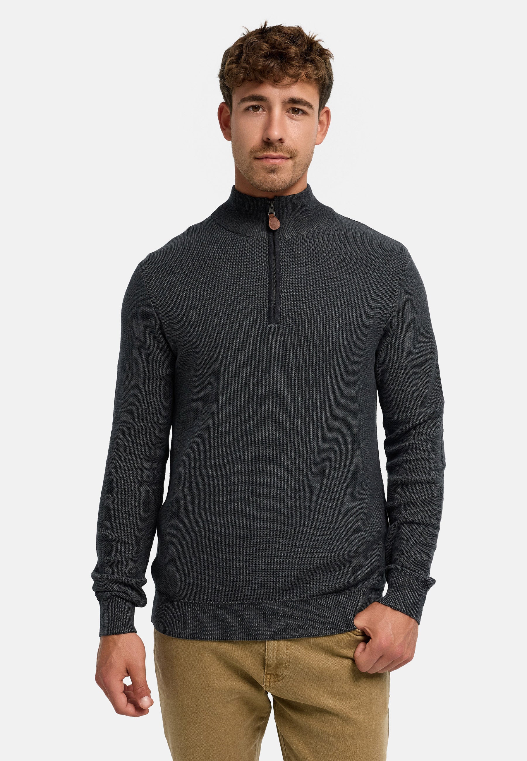 Strickpullover INJexi Half Zip Produktbild