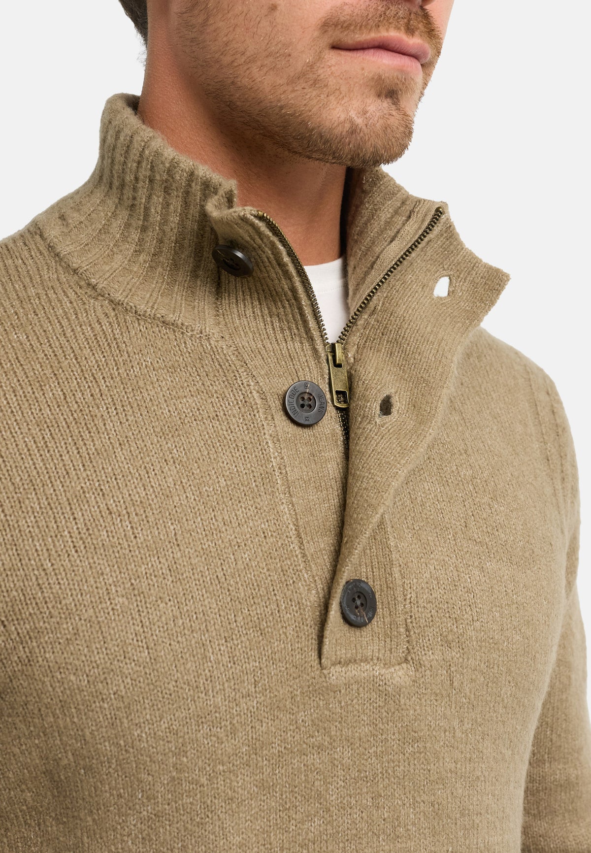 Strickpullover INVest Half placket Produktbild