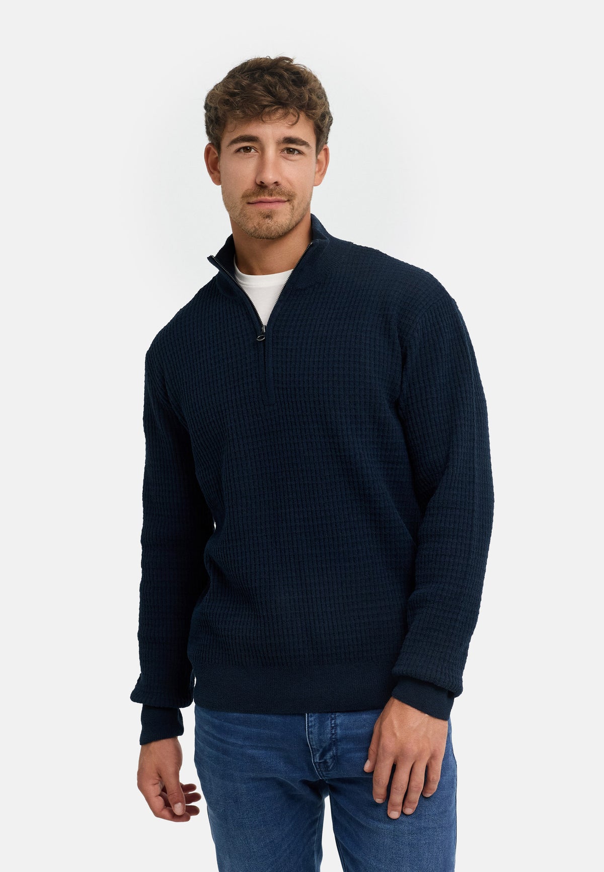 Strickpullover INNoris 1/2 Zip Produktbild