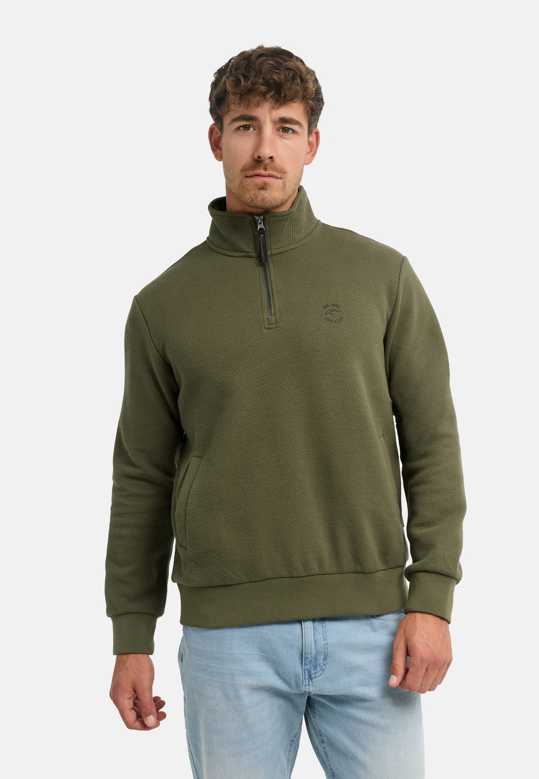 Sweatshirt INTonnic Half zip