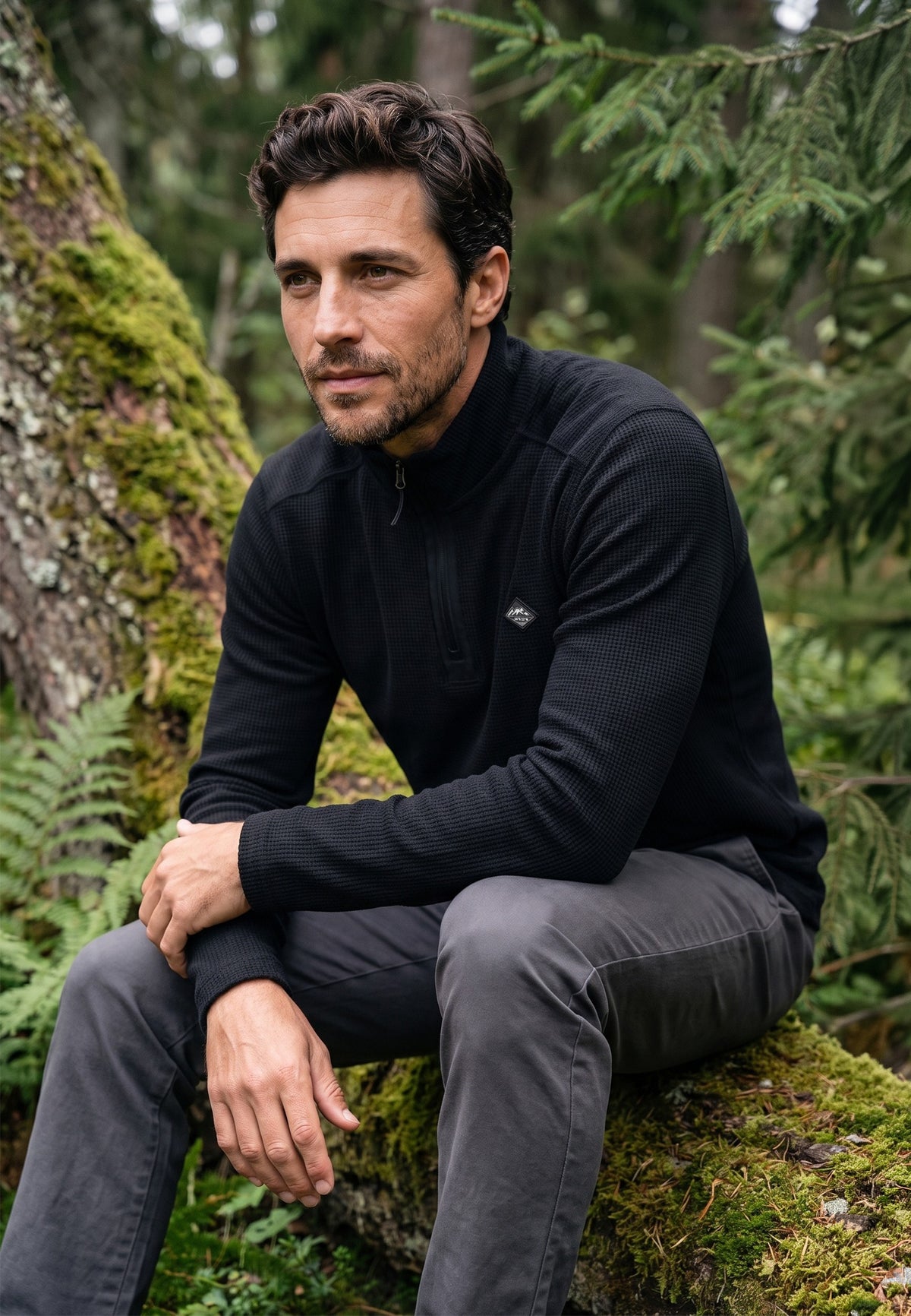Sweat-shirt demi-zippé INVesthjem