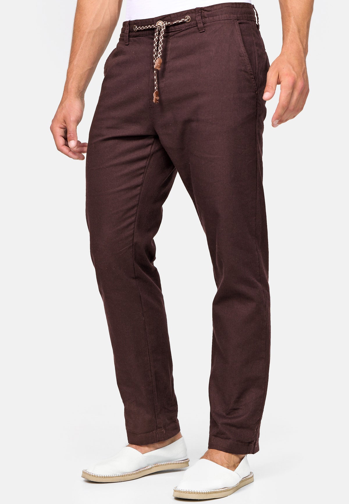 Pantalon en lin Veneto