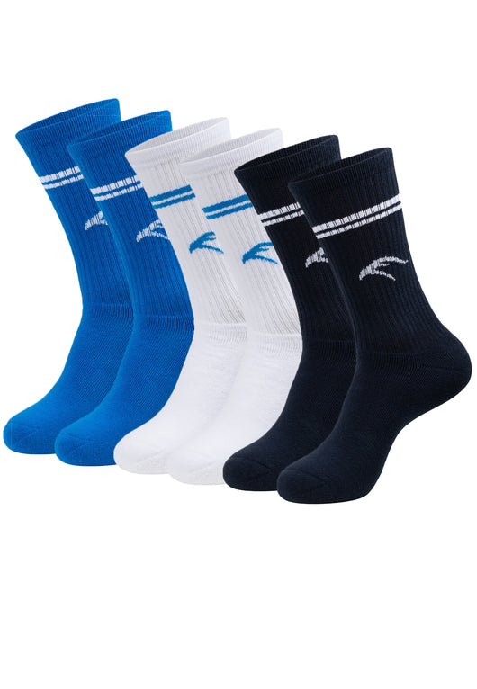 Indicode men's Marvin 6-pack sports socks made of 75% cotton