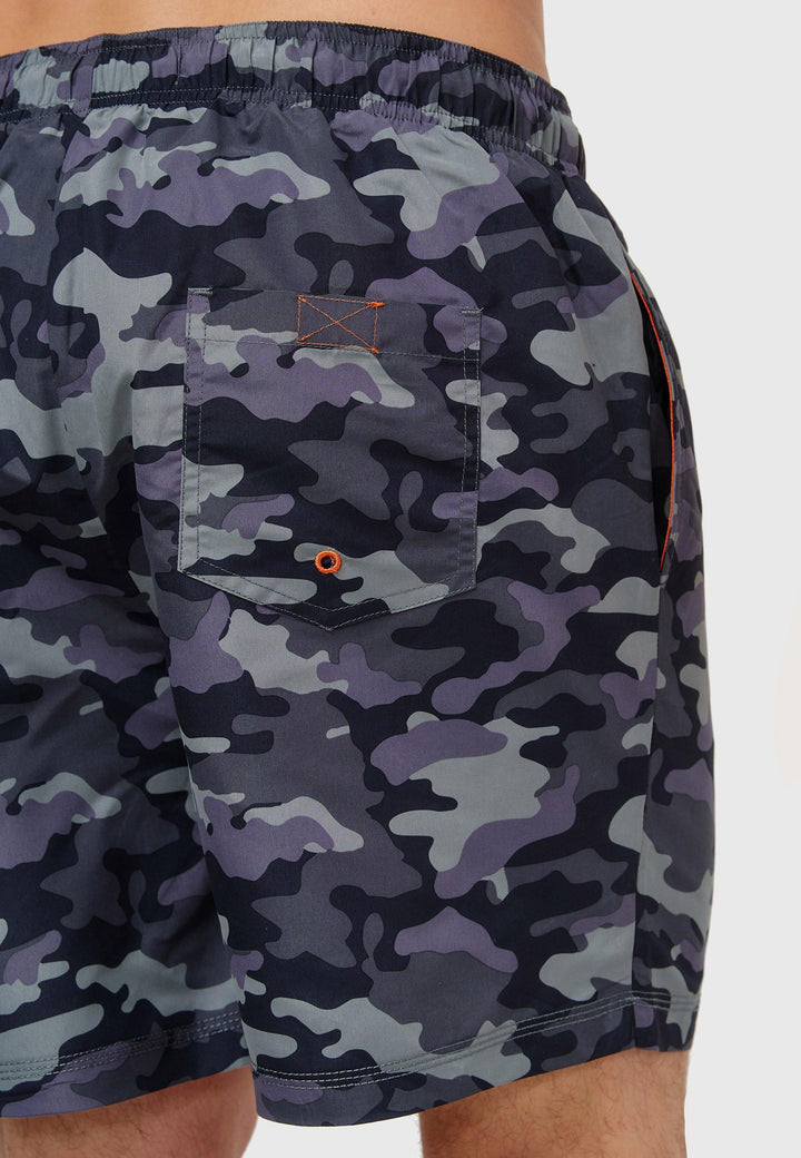 Indicode Herren Ferguson Badehose mit 3 Taschen und Tunnelzug - INDICODE