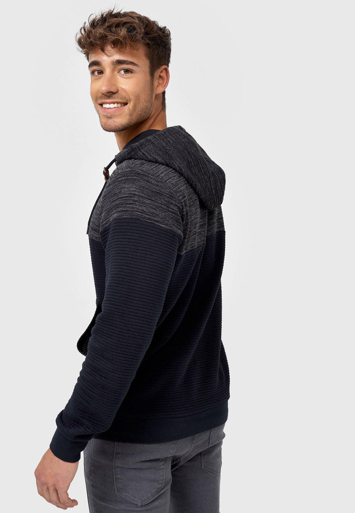 Indicode Herren Saunders Sweatshirt mit Kapuze - INDICODE