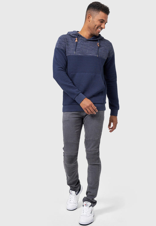 Indicode Herren Saunders Sweatshirt mit Kapuze - INDICODE