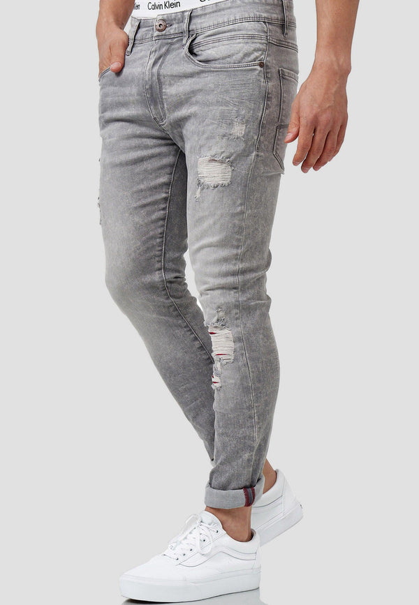 Indicode men's Ralph jeans made of cotton blend with high stretch content