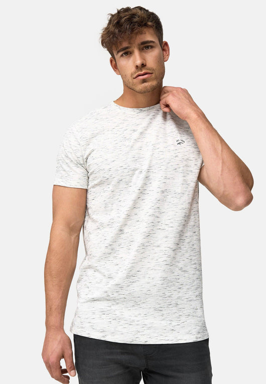 Indicode Herren Kloge T-Shirt mit Rundhals-Ausschnitt aus 100% Baumwolle - INDICODE