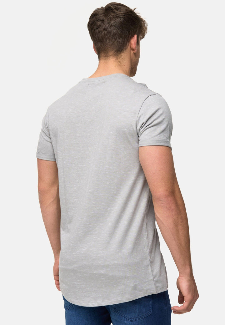 Indicode Herren Kloge T-Shirt mit Rundhals-Ausschnitt aus 100% Baumwolle - INDICODE