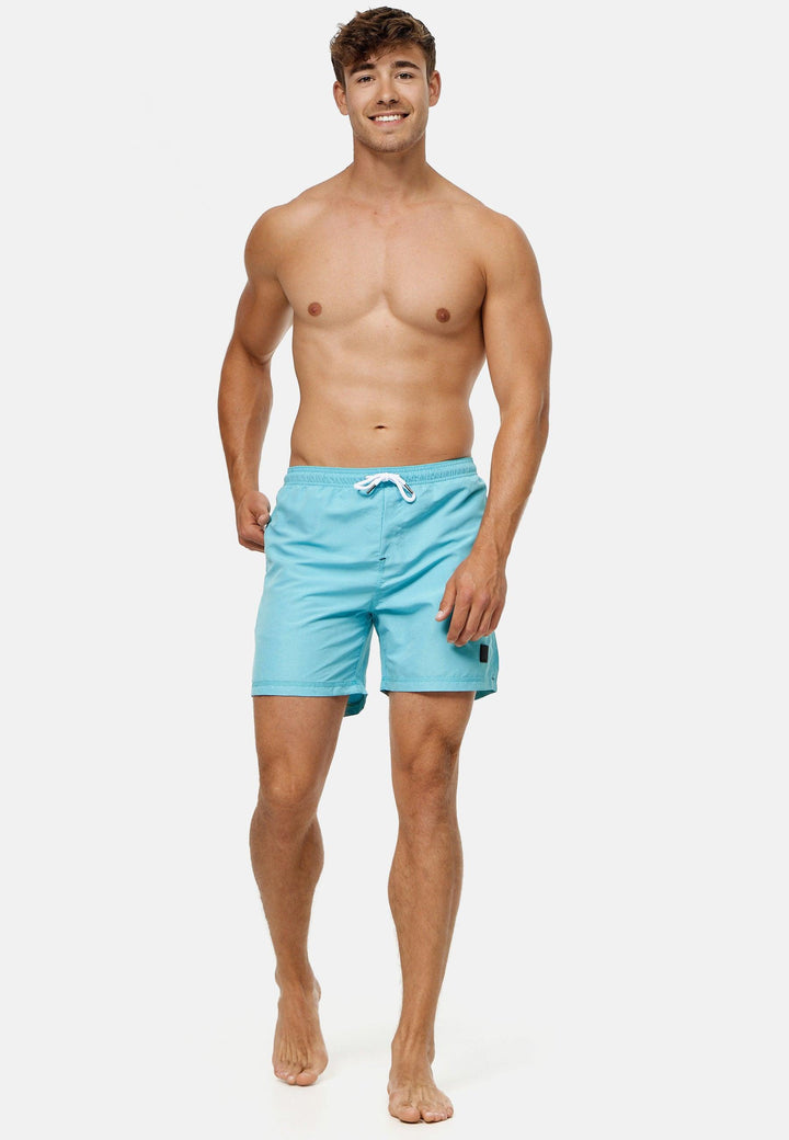 Indicode Herren Ferguson Badehose mit 3 Taschen und Tunnelzug - INDICODE