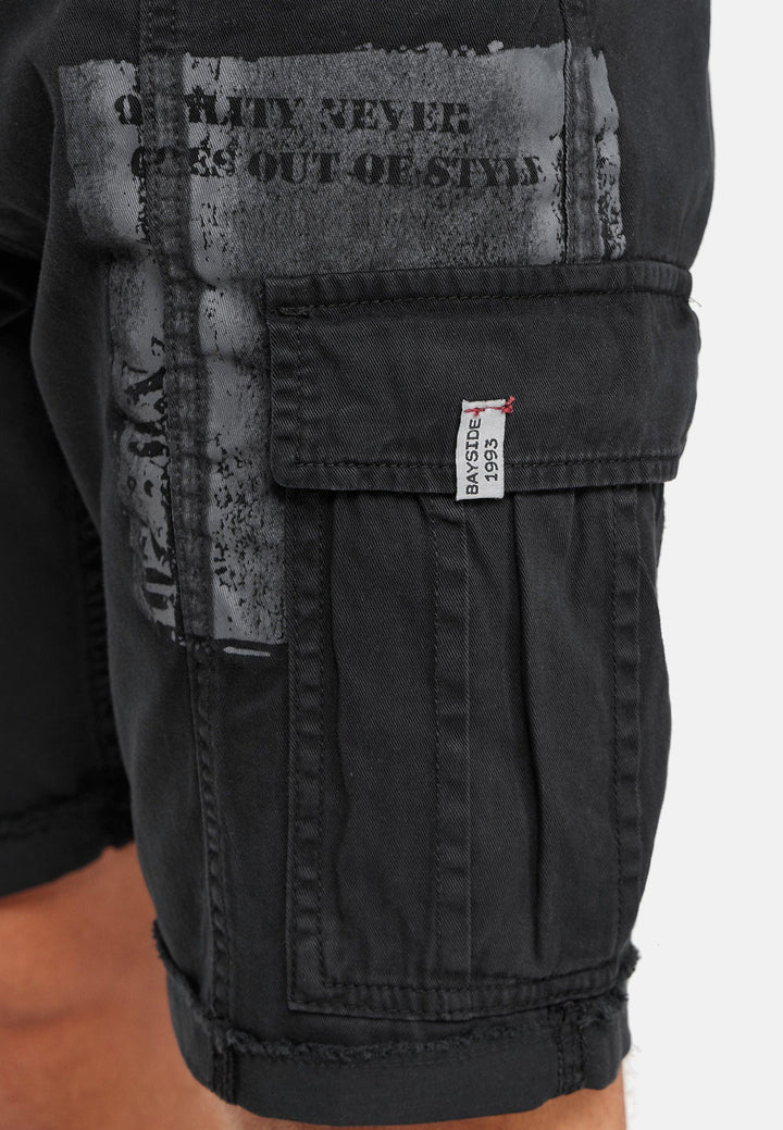 Indicode Herren Jaramillo Cargo Shorts mit 6 Taschen aus 100% Baumwolle - INDICODE
