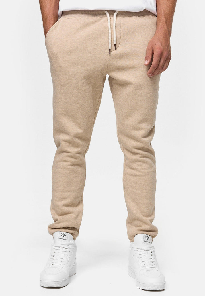 Indicode Herren Richmond Jogginghose mit Kordelzug und 3 Taschen - INDICODE