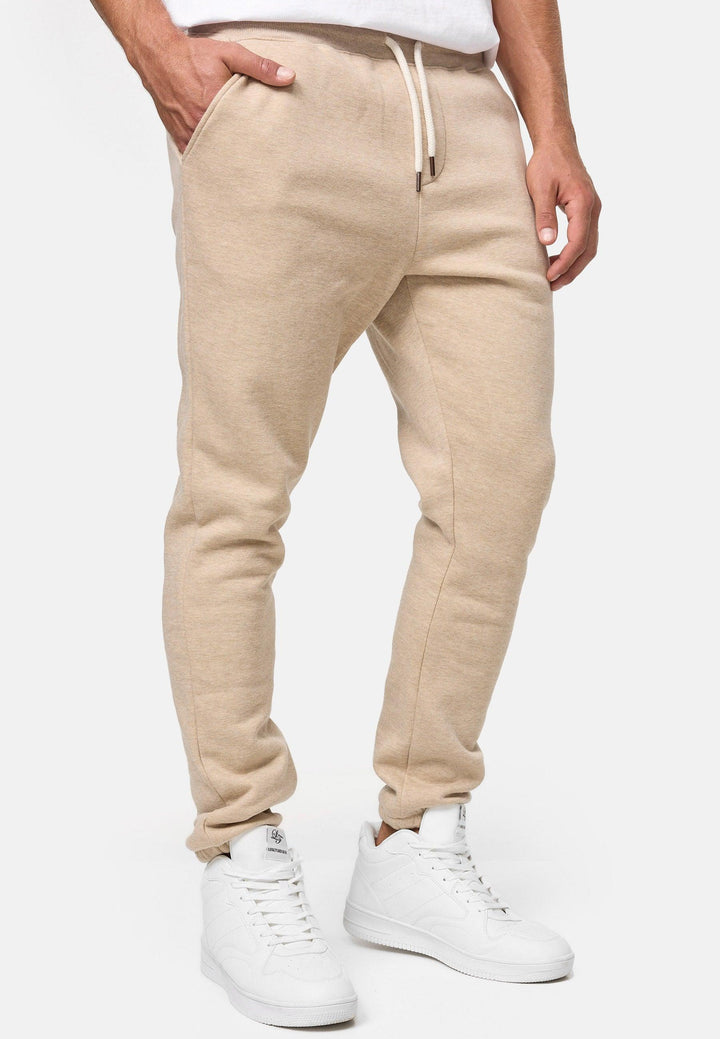 Indicode Herren Richmond Jogginghose mit Kordelzug und 3 Taschen - INDICODE